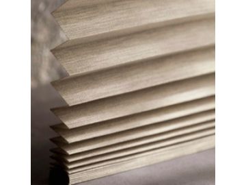 Voordeel Slimline enkele plisse 16mm lichtdoorlatend handbediend