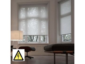 Verano transparant rolgordijn elektrisch (S)