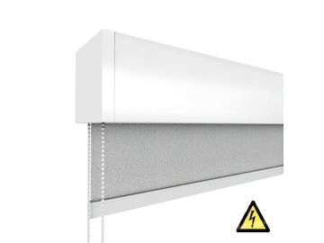 Verano rolgordijn verduisterend cassette elektrisch (s)