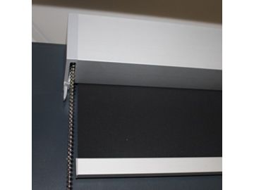 Coulisse cassette rolgordijn screen handbediend